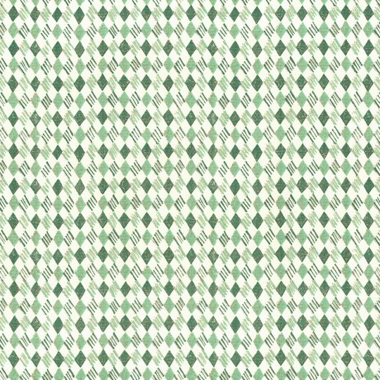 Green Petite Diamonds Italian Print Paper ~ Rossi Italy
